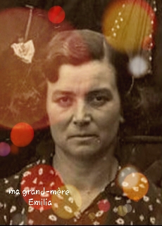 Ma grand-mère Emilia.