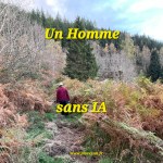 Un homme, loin de toute IA.